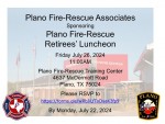 PFR Retiree Lunch July 26, 2024